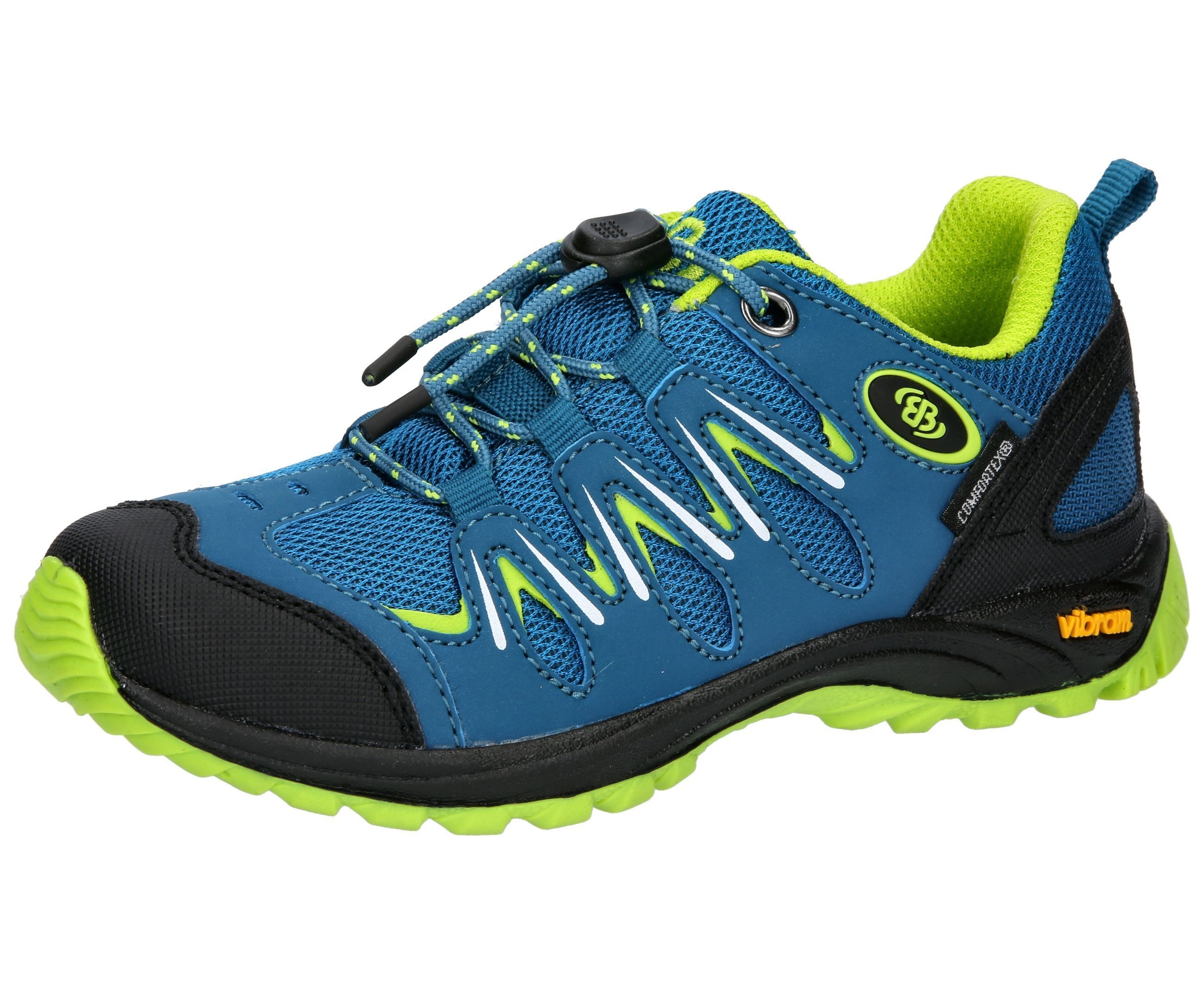 Outdoorschuh BRÜTTING "Outdoorschuh Expedition Kids", Kinder, Gr. 30, grün, Synthetik, Schuhe Outdoorschuh
