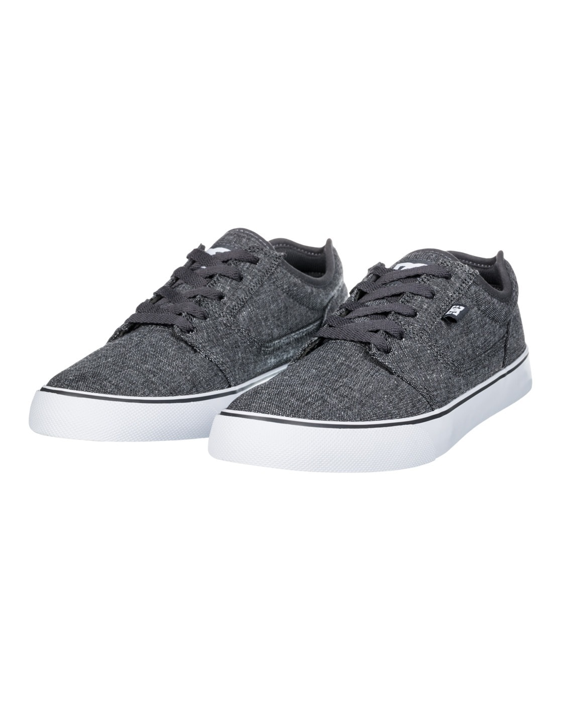 Sneaker DC SHOES "Tonik Tx Se", Herren, Gr. 9(42), grau (grau rinse), Obermaterial:Obermaterial: Textil (Baumwolle) / Futter: Textil / Außensohle: Gummi;, Schuhe Sneaker
