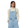 Overall MARC O'POLO DENIM "aus recycelter Baumwolle" Gr. S, Normalgrößen, blau Damen Overalls