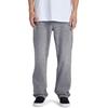 Straight-Jeans DC SHOES "Worker", Herren, Gr. 31(S/M) / Länge 32(M), Länge 32, grau (grau wash), 80% Baumwolle, 20% Baumwolle, Jeans
