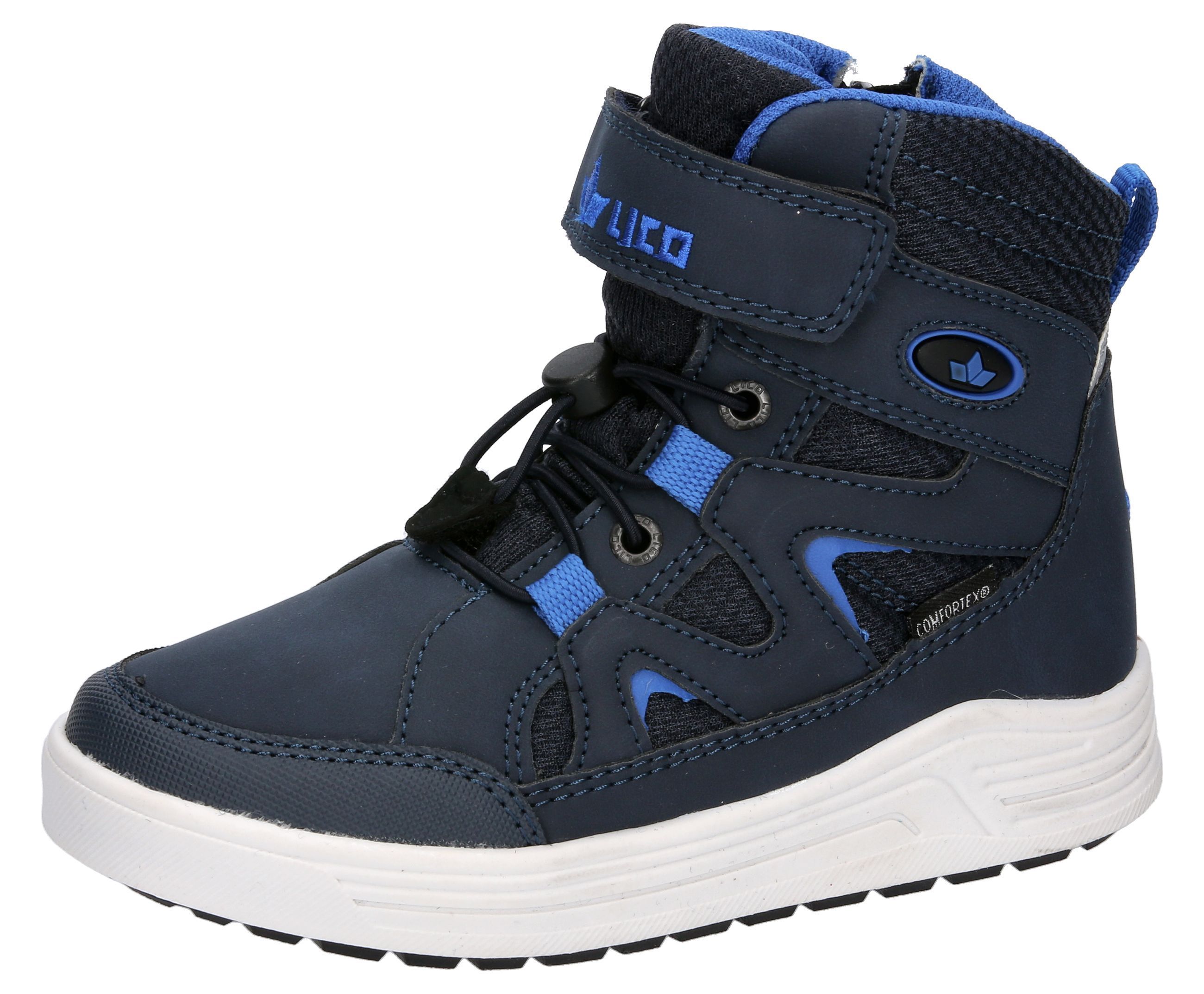 Winterboots LICO "Winterboot Camillo VS", Gr. 28, blau, Synthetik, Schuhe Image