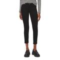 5-Pocket-Hose MARC O'POLO "aus Lyocell-Baumwolle-Mix", Damen, Gr. 30, Länge 34, schwarz, Obermaterial: 64% Lyocell, 32% Baumwolle, 4% Elasthan, unifarben, casual, slim fit lang, Hosen 5-Pocket-Jeans