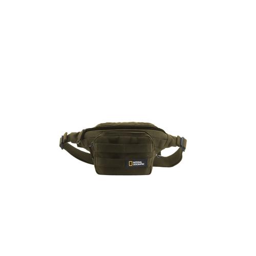„Gürteltasche NATIONAL GEOGRAPHIC „“Milestone““ Gr. B/H/T: 7 cm x 12.00 cm x 19 cm, braun Taschen Gürteltaschen Hergestellt aus recycelten PET-Flaschen“