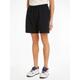 Sweatshorts TOMMY JEANS "TJM LINEAR BEACH SHORT" Gr. L, N-Gr, schwarz (black) Herren Hosen Shorts