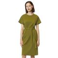 Jerseykleid MARC O'POLO "aus Interlock-Jersey" Gr. S, Normalgrößen, grün Damen Kleider Freizeitkleider