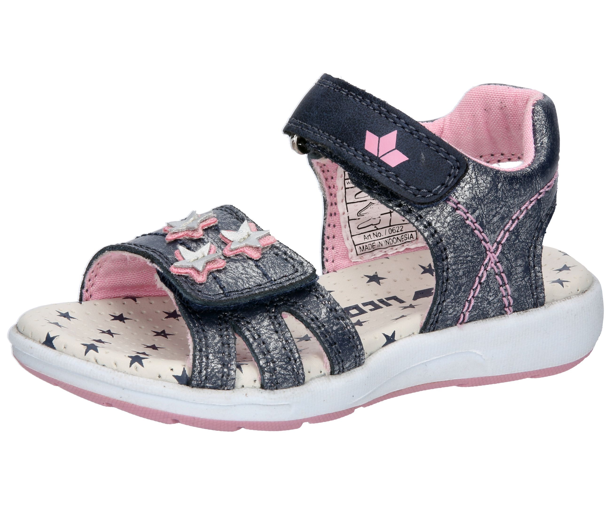 Sandale LICO "Sandale Madita V", Gr. 31, blau, Leder, Schuhe Image