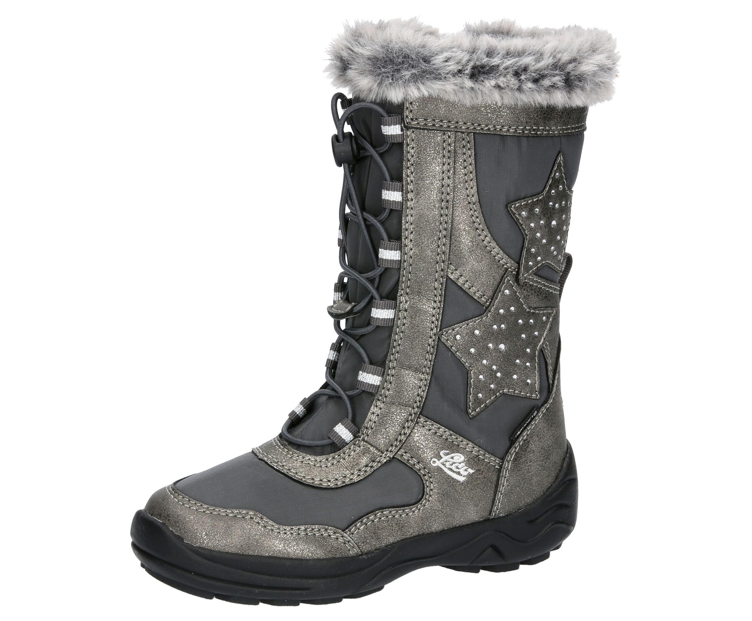 Winterboots LICO "Winterboot Cathrin", Gr. 31, grau, Synthetik, Schuhe Image