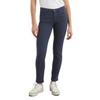 5-Pocket-Hose MARC O'POLO "aus Lyocell-Baumwolle-Mix", Damen, Gr. 30, Länge 34, blau (midnight blau), Obermaterial: 64% Lyocell, 32% Baumwolle, 4% Elasthan, unifarben, casual, slim fit lang, Hosen 5-Pocket-Jeans