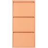 Schuhschrank SPINDER DESIGN, orange (clay terra), B:50cm H:103cm T:15cm, Metall, Schränke, Metall, Breite 40 cm