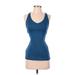Lorna Jane Active Active Tank Top: Blue Activewear - Women's Size Small