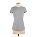 Athleta Active T-Shirt: Gray Activewear - Women's Size Small