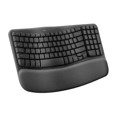 Logitech Wave Keys Wireless Ergonomic Keyboard (Gr...