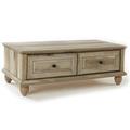 Better Homes & Gardens Lift Top 4 Legs Coffee Table w/ Storage Wood in Brown | 16 H x 23 W x 44 D in | Wayfair 420825