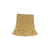 Almost Famous Skirt: Yellow Floral Skirts & Dresses - Kids Girl's Size Small