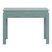Rail and Stile Modern Ming Desk Wood in Blue | 30 H x 48 W x 24 D in | Wayfair MM230-MD-BLUEGREEN