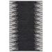 Black/White 72 x 48 x 0.5 in Indoor Area Rug - Orren Ellis Wendell Abstract Handmade Wool/Jute/Sisal Area Rug in Beige/Black Wool/Jute & Sisal | Wayfair