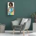 Everly Quinn You Go Woman I On Canvas by Alonzo Saunders Painting Canvas in Black/Brown/White | 12 H x 24 W x 2 D in | Wayfair