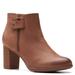 Clarks Bayla Glow - Womens 9.5 Tan Boot Medium