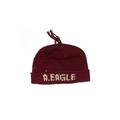 American Eagle Outfitters Beanie Hat: Burgundy Print Accessories