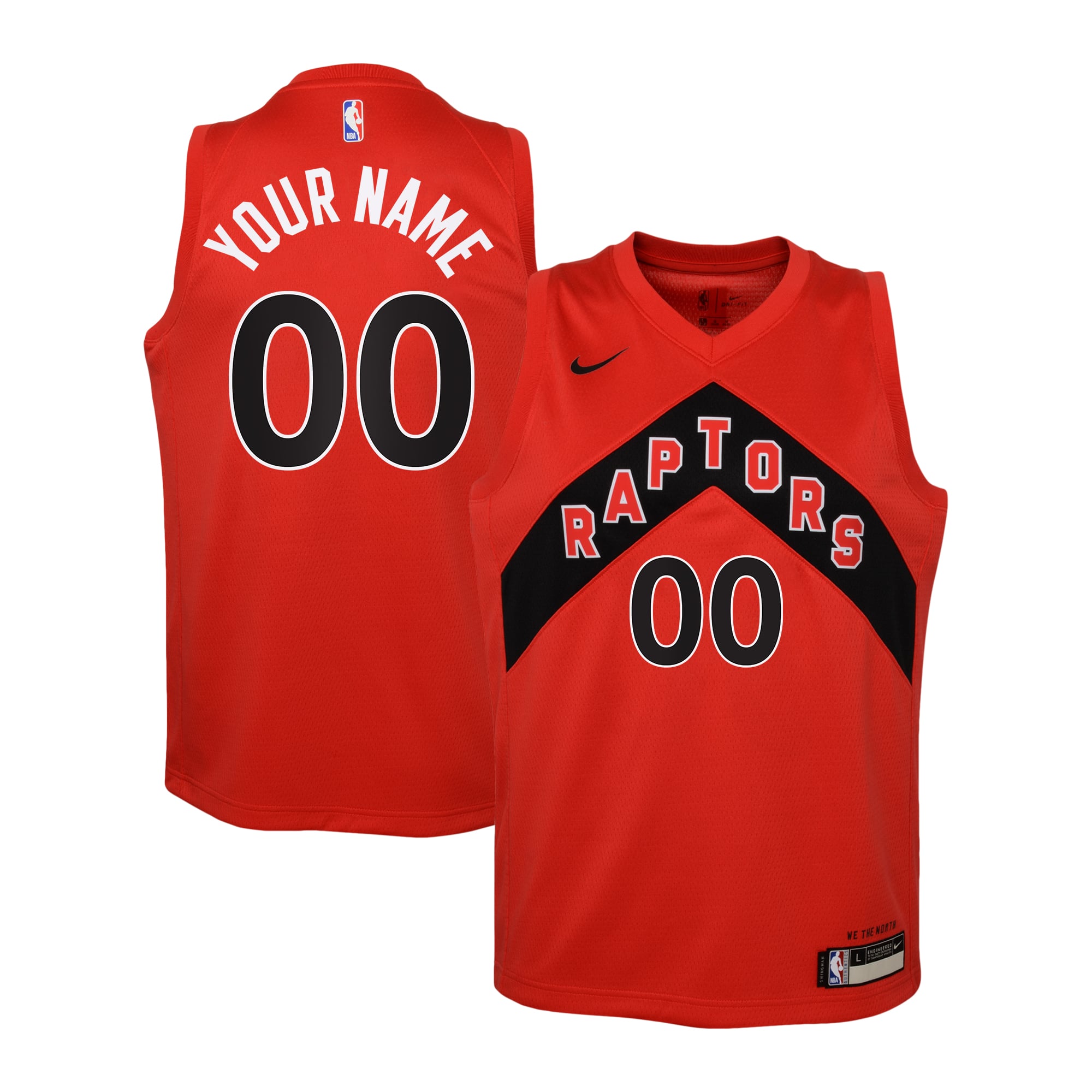 Maillot Toronto Raptors Nike Icon Swingman - Personnalisé - Jeunes - unisexe Taille: M (10/12)