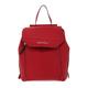 PIQUADRO Circle Rucksack mit Klappe aus Leder, rot, Taglia unica, Business