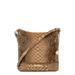 Katie Croc Embossed Leather Crossbody Bag