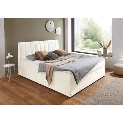 Boxbett "Alva", weiß, B:180cm L:211cm, ATLANTIC HOME COLLECTION, Komplettbetten, wahlweise mit Matratze und Topper, Topseller Image