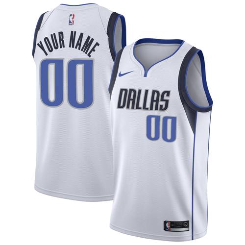 Dallas Mavericks Nike Association Swingman Trikot – Personalisiert – Jugendliche