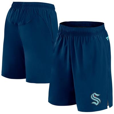Seattle Kraken Authentic Pro Tech Shorts für Herren, tiefseeblau Image