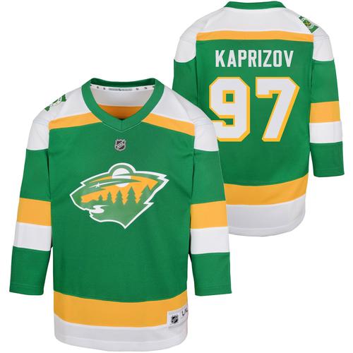 Vorschule Kirill Kaprizov Grünes Minnesota Wild 2023/24 Alternatives Replika-Spielertrikot