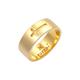 KUZZOI Ring Herren gold, 60