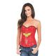 Rubie's Justice League Damen Kostüm Wonder Woman Pailletten Corsage Gr.M