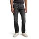 G-STAR RAW Herren Mosa Straight Jeans, Schwarz (worn in black moon D23692-B479-G108), 34W / 36L