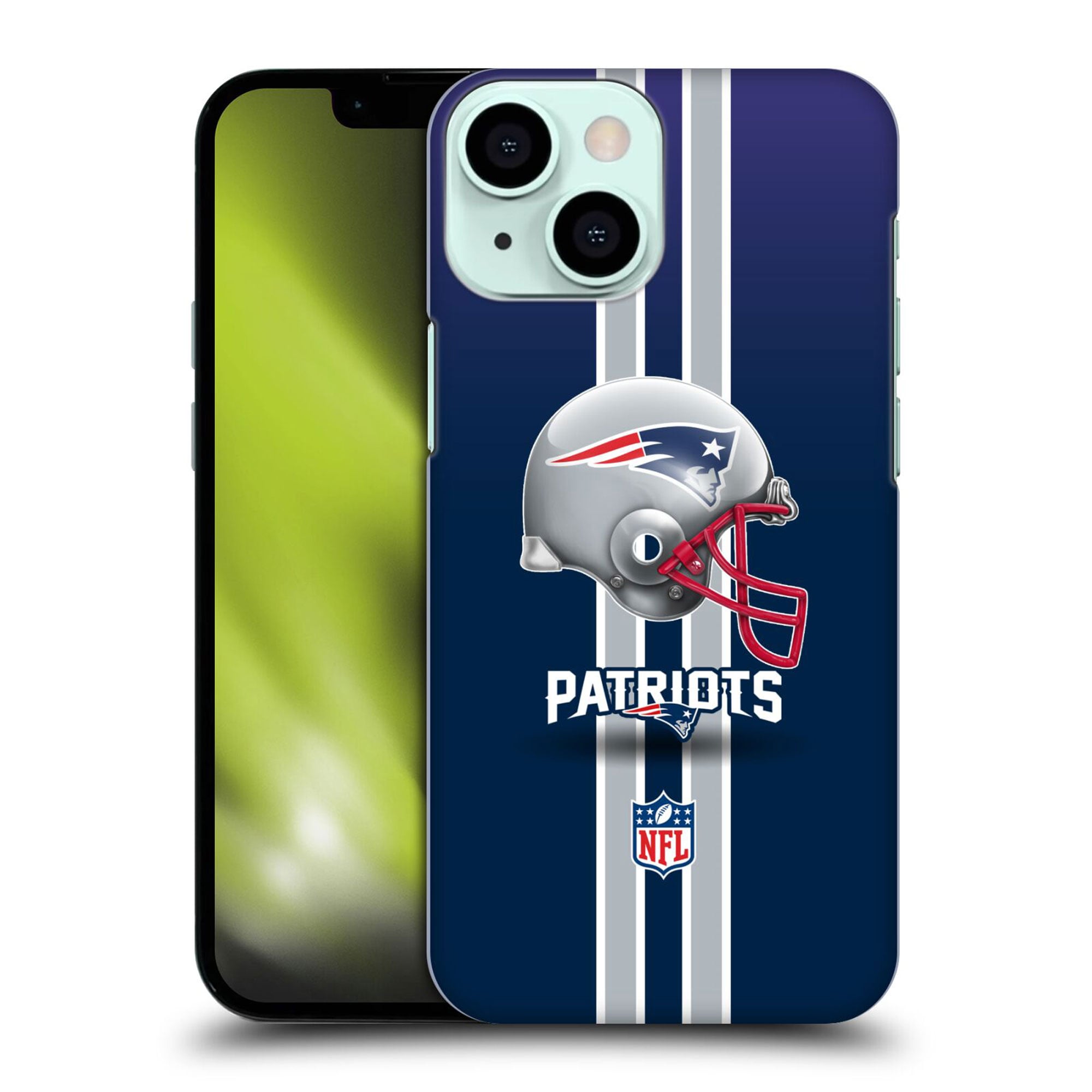 Coque New England Patriots rigide avec logo du casque - iPhone