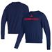 Men's adidas Navy Fresno State Bulldogs Premium Retro Pullover Sweatshirt