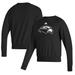 Men's adidas Black Southern Miss Golden Eagles Premium Retro Pullover Sweatshirt