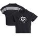 Women's adidas Black Texas A&M Aggies Recycled Cotton Crop Top