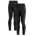 Women's adidas Black Miami University RedHawks Stadium Training 7/8 Leggings