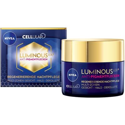 NIVEA - Luminous Anti-Pigment Nachtcreme 50 ml (579.8 € / 1 l) Image