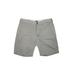 J.Crew Factory Store Khaki Shorts: Gray Solid Bottoms - Women's Size 3