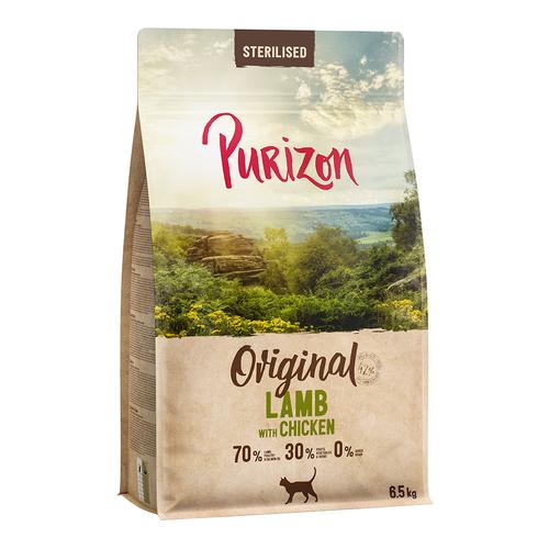 Purizon Sparpaket 2 x 6,5 kg - Sterilised Adult Lamm mit Huhn