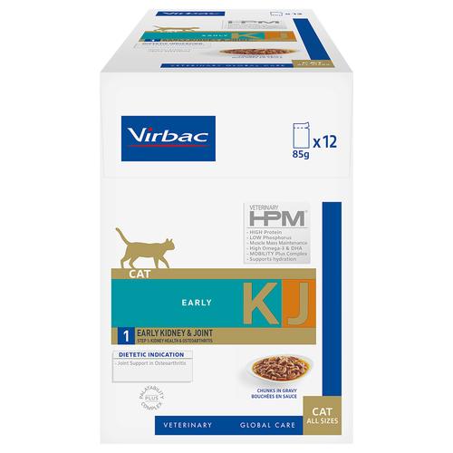 24x 85g Virbac Veterinary Cat Early Kidney & Joint KJ1 Katzenfutter nass