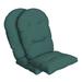 Arden Selections 2 - Piece Outdoor Seat/Back Cushion Polyester in Green | 5 H x 20 W x 18 D in | Wayfair ZQ1DC08B-D9Z2