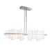 Hubbardton Forge Vitre 1 - Light Kitchen Island Linear LED Pendant Metal in Brown | 15.6 H x 51.9 W x 5.3 D in | Wayfair 139661-1061
