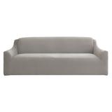 Sure Fit Box Cushion Sofa Slipcover Metal in Gray | 40 H x 115 W in | Wayfair 29929600042