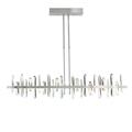 Hubbardton Forge Solitude Kitchen Island Linear LED Pendant, Crystal in Brown | 10.6 H x 51.9 W x 5.3 D in | Wayfair 139738-1031