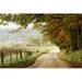 Red Barrel Studio® Autumn On A Country Road Canvas | 8" H x 12" W | Wayfair 277EE304F0074F40AED1FE8EDBFCED56