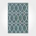 Brown/Gray 107 x 31 x 0.4 in Area Rug - Longshore Tides Benan Area Rug w/ Non-Slip Backing Polyester/Cotton | 107 H x 31 W x 0.4 D in | Wayfair