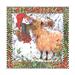 The Holiday Aisle® Winter Sheep On Canvas by Wendy Edelson Canvas Art Canvas | 24 H x 24 W x 2 D in | Wayfair BEFDE2DD88A741DA85117058676AF6A9