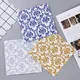 BLANC ateur de couleurs simple papier de serviette d'impression papier de soie or bleu céladon